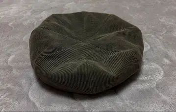 시카쿠 유리 Marmot 코듀로이 베레모