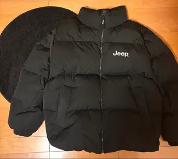 Jeep 블랙 다운 자켓 XL