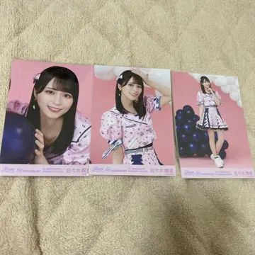 사사키 쿠미 생일 기념 사진 3장 세트