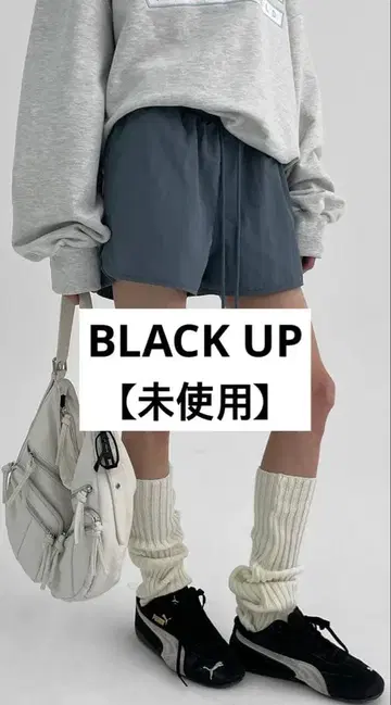 [ 미사용 ] BLACKUP 숏팬츠 dusty blue