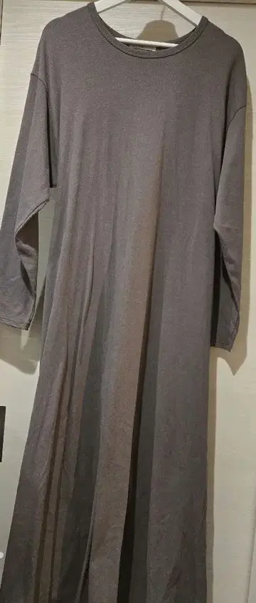 Plage de la mer 그레이 롱 원피스