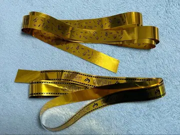 Mrs. GREENAPPLE 은색 테이프 바벨탑 2종 풀 사이즈