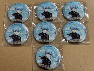 AGF 블루 록 크랙 한정판 글리터 캔뱃지 효리 7종