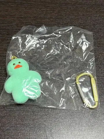 오리 키링 카라비너 그린 미사용