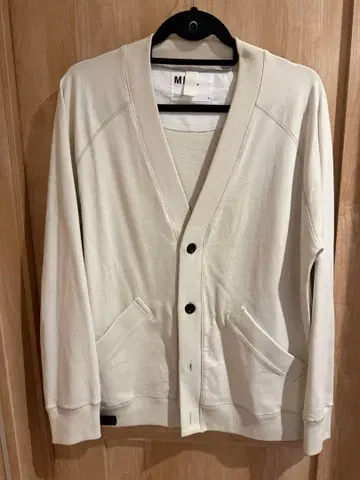 MHL, MARGARET HOWELL 가디건 L 사이즈 아이보리