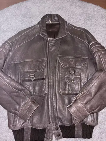 MAS JOT 가죽 자켓