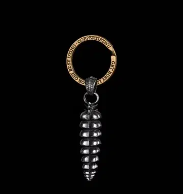방울뱀 펜던트&키링 스트레스 해소 액세서리