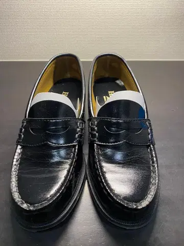 HARUTA 블랙 로퍼 4514 23cm