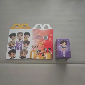 맥도날드 콜라보 V 피규어 세트