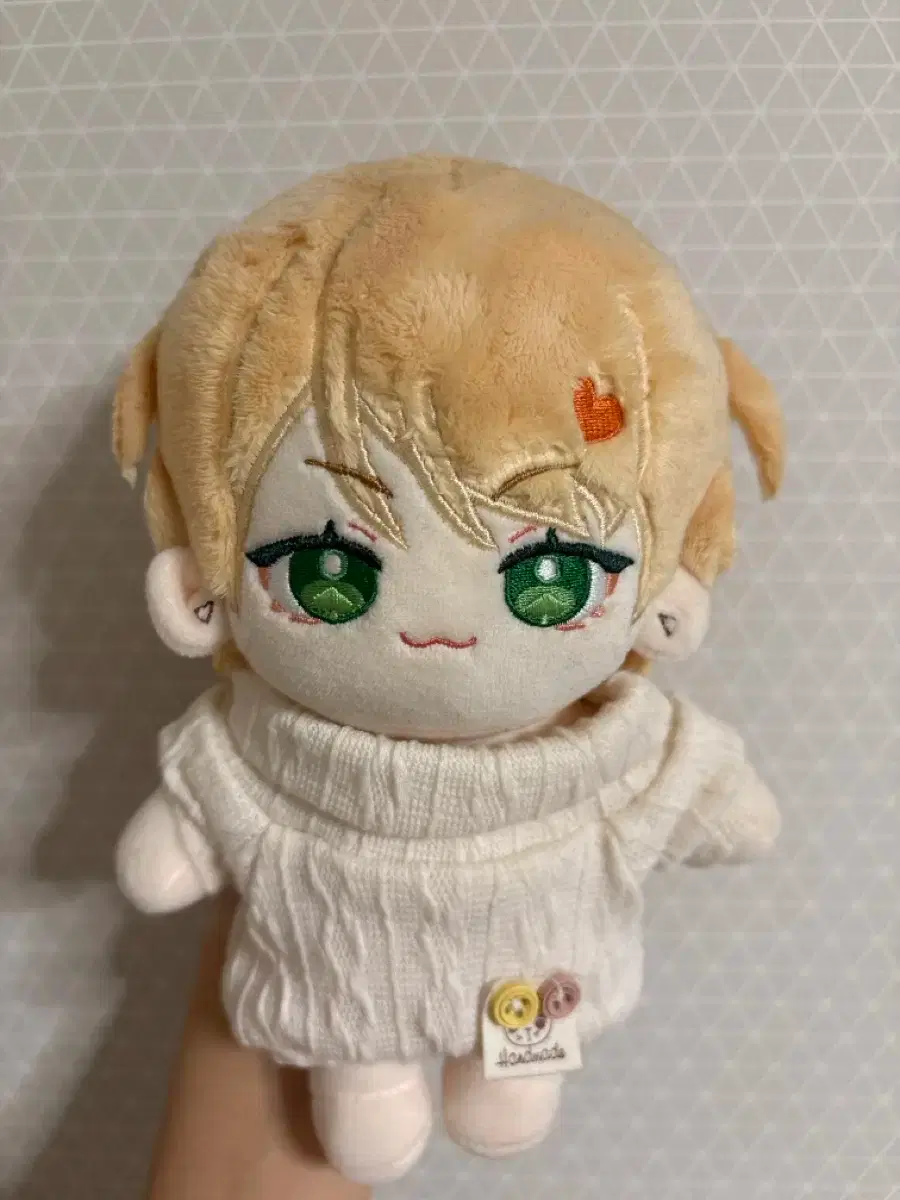 Ensemble Stars! Shiratori Aira plush doll, big button knit, bulk