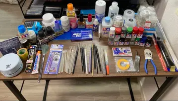 [ 은퇴품 ] 프라모델 페인트, 공구 외