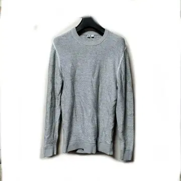 [UNIQLO] 그레이 크루넥 니트 M 사이즈