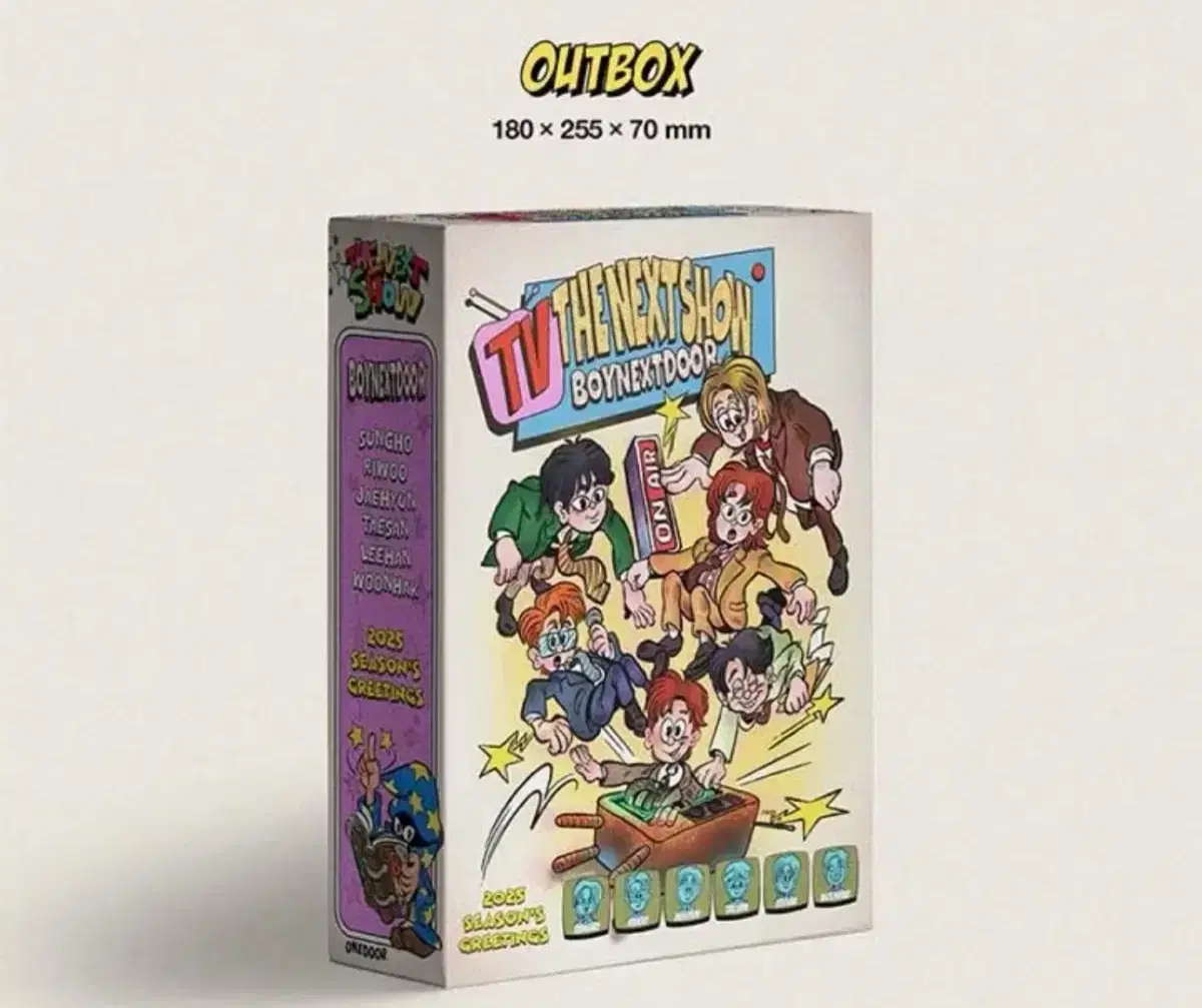 boynextdoor 2025 seasons greetings full set + pre-order benefit