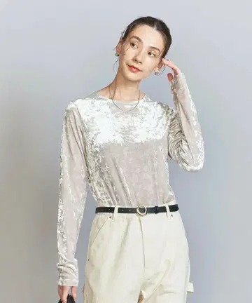 [ BEAUTY&YOUTH UNITED ARROWS ] 벨로아 티셔츠