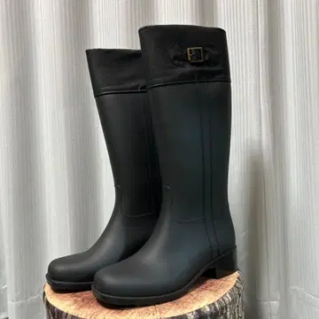 여성용 24.5cm~25.0 상당 레인부츠 윈터 장화