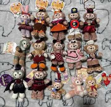 더피 프렌즈 인형 배지 디즈니