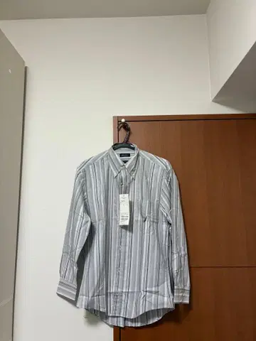 새상품 미사용 NAUTICA 스트라이프 긴팔 셔츠