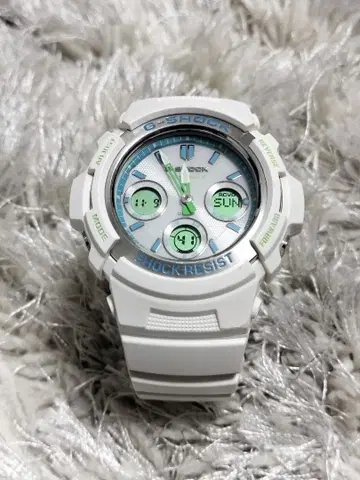 CASIO 카시오 G-SHOCK 전파 솔라 AWG-M100SWG