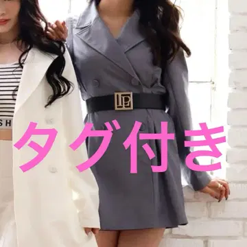 LIP SERVICE 립 서비스 2way 자켓 원피스 그레이