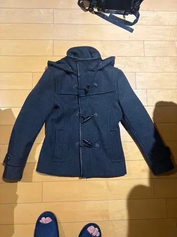 5351 POUR LES HOMMES 그레이 더플 코트 사이즈 1