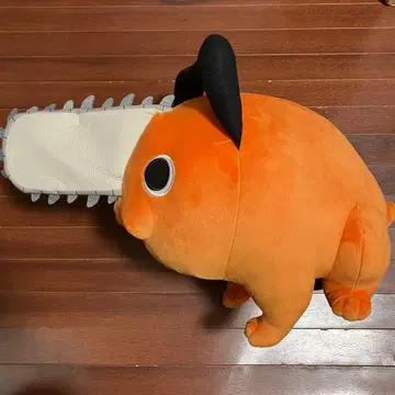 택 포함 극장판 체인소 맨 포치타 초 BIG 봉제 인형