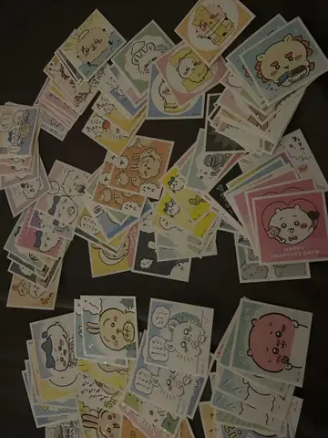 치이카와 (먼작귀) 125장 모아 씰껌 3 씰 컬렉션