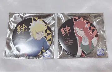 NARUTO 나미카제 미나토 우즈마키 쿠시나 J-World 인연 캔뱃지