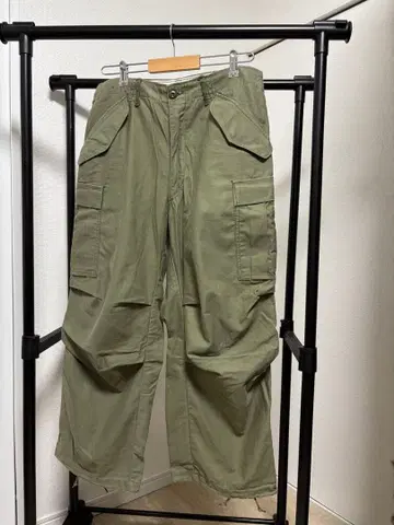 초기 60s M65 알루미늄 지퍼 USARMY 밀리터리 팬츠