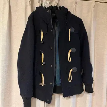 CIAO PANIC 네이비 더플 코트 L