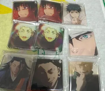 주술회전 0 캡슐 스퀘어 가챠 고죠 오토코츠 게토 이누마키 세트