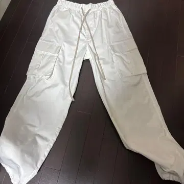 DANKE SCHON 카고 팬츠 화이트