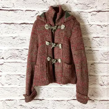 zz2099:INDIVI 더플 코트 빨간색 M~L