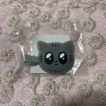 다곤냥 태현 헤어 클립 캡슐 토이 txt