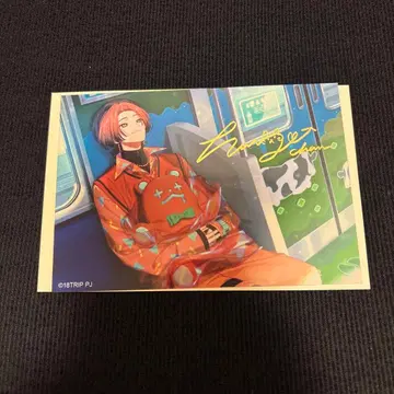 에이트리 1st BD AGF 나츠야키 치야 브로마이드 금박