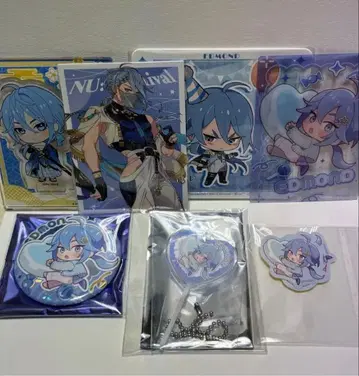 NU 카니발 AGF 한정판 에드몬드 아크릴 키링, 캔뱃지 등