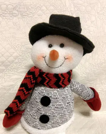 눈사람 봉제 인형 본체