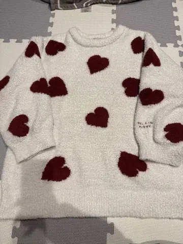 젤라또피케 하트 무늬 룸웨어