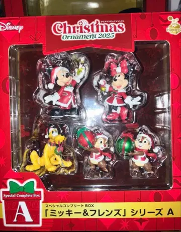 Disney 크리스마스 오너먼트 2025 미키 & 프렌즈