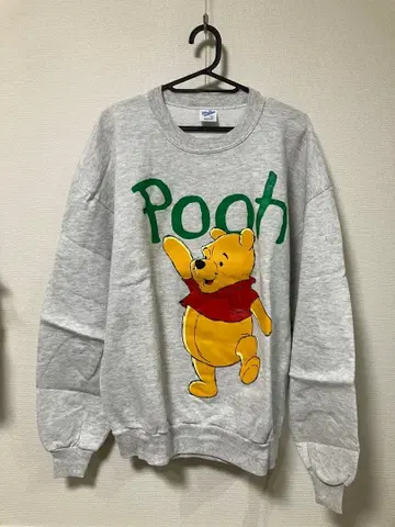 푸우 그레이 맨투맨 L 사이즈