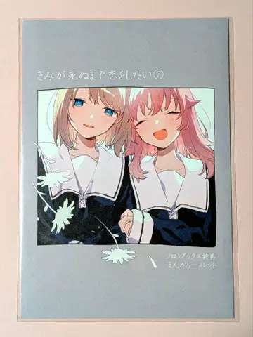 네가 죽을 때까지 사랑하고 싶어 7권 멜론북스 특전 리플렛