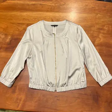 ANAYI 아이보리 집업 자켓