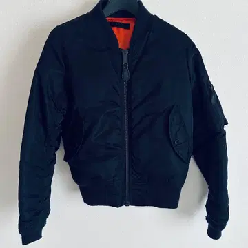 [ AVIREX ] 아비렉스 MA-1 블루종 리버서블