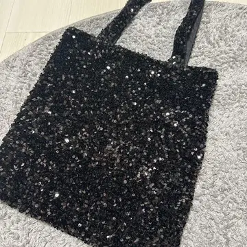 르 탈론 스팽글 토트백