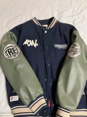VISION STREET WEAR 바시티 자켓 M