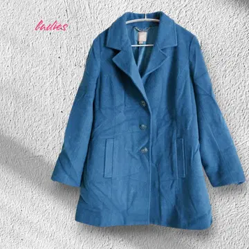 j.jill 제이질 코트 겨울 M 블루 새상품급 따뜻한 아우터