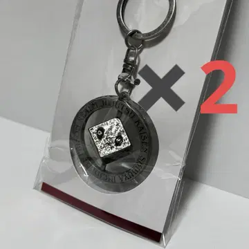 주술회전 극장 굿즈 고쿠몬쿄 회전 키링 2개