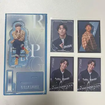 RIKU 아크릴 스탠드 포토 카드 세트