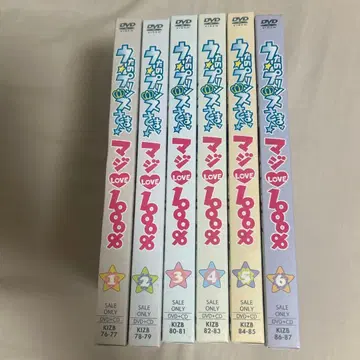 진심LOVE 100% DVD 전 6권 세트