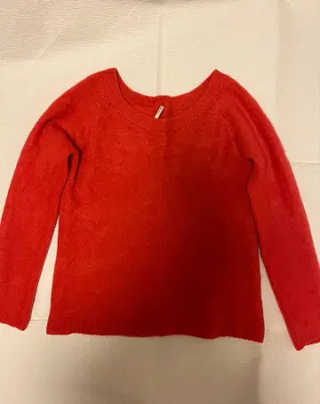 드레스트리아 니트 캐시미어 100% 주홍색