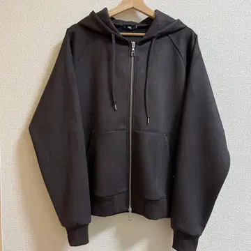 하레 모듬 베이직 후드티 브라운 S